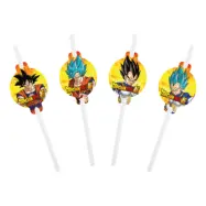Papperssugrör Dragon Ball - 8-pack