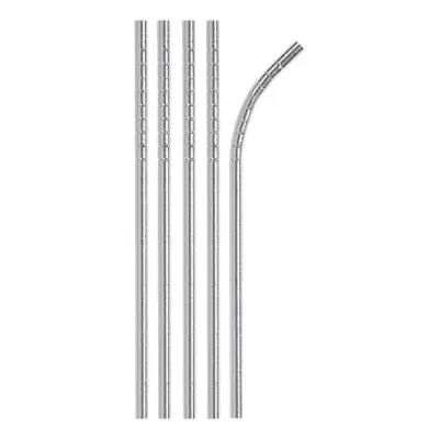 Papperssugrör ECO-Flex Silver - 24-pack