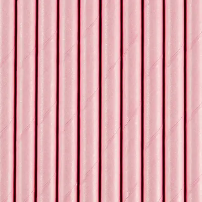 Papperssugrör Ljusrosa