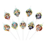 Papperssugrör One Piece - 8-pack