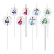 Papperssugrör Prinsessa - 8-pack