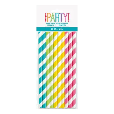 Papperssugrör Smoothie Multi