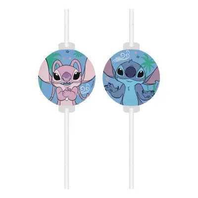 Papperssugrör Stitch&Angel - 4-pack
