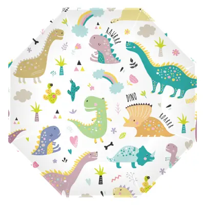 Papperstallrik Dinosaurier 23cm 6-pack
