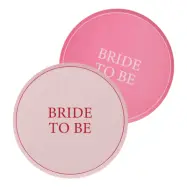 Papperstallrikar Bride to Be Rosa - 8-pack