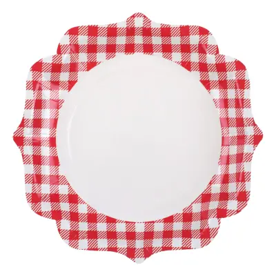 Papperstallrikar Countryside - 10-pack