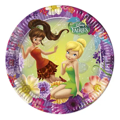 Papperstallrikar Disney Älvor - 8-pack