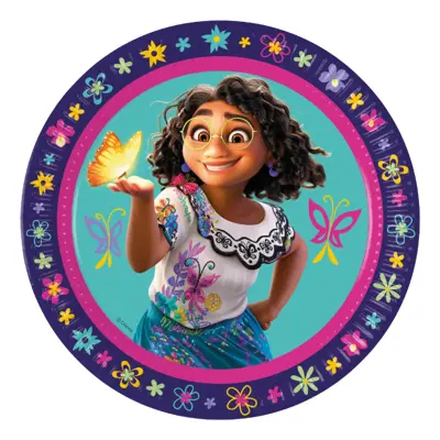Papperstallrikar Disney Encanto - 8-pack
