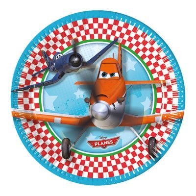Papperstallrikar Disney Planes - 8-pack