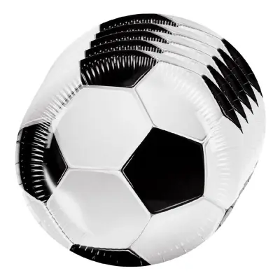 Papperstallrikar Fotbollsfest - 6-pack