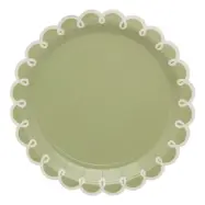 Papperstallrikar Gröna Löv Botanic - 8-pack