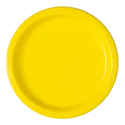 Papperstallrikar Gul - 8-pack