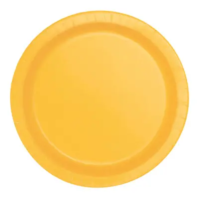 Papperstallrikar Gula - 16-pack