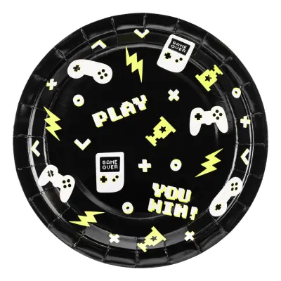 Papperstallrikar Level Up - 6-pack