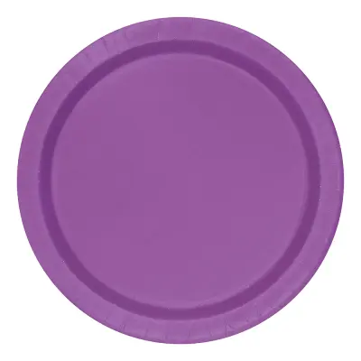 Papperstallrikar Lila - 16-pack
