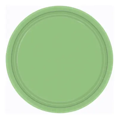 Papperstallrikar Limegrön - 8-pack