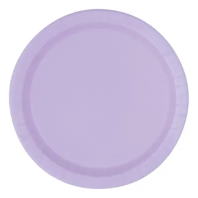 Papperstallrikar Ljuslila - 16-pack