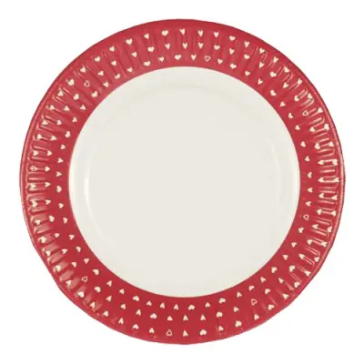 Papperstallrikar med Hjärtan
