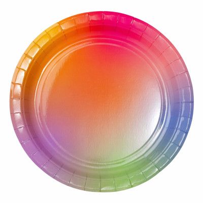 Papperstallrikar Melon Sorbet - 8-pack