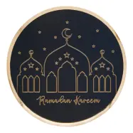 Papperstallrikar Ramadan Kareem - 8-pack