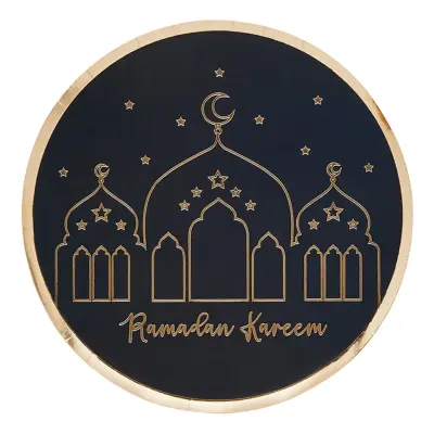 Papperstallrikar Ramadan Kareem - 8-pack
