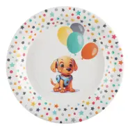 Papperstallrikar Robotdjur - 10-pack