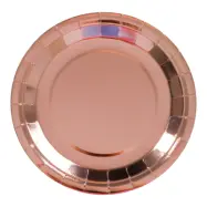 PAPPERSTALLRIKAR ROSÉ 23 CM 8-PACK