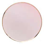 Papperstallrikar Roséguld/Rosa Ombre - 8-pack