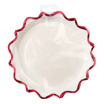 Papperstallrikar Skulptur Rosa/Guld