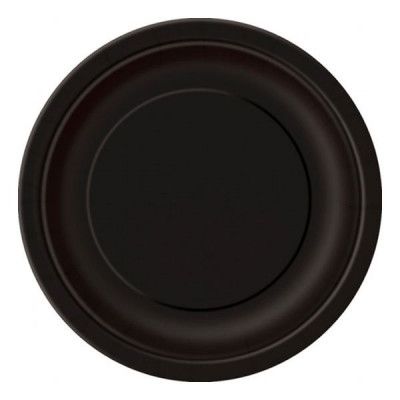 Papperstallrikar Svarta - 8-pack