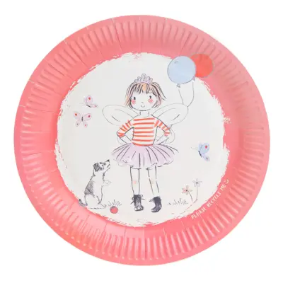 Papperstallrikar Tilly & Tigg - 12-pack