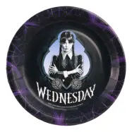 Papperstallrikar Wednesday - 8-pack