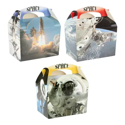 Partybox i Papp Astronaut - 1-pack