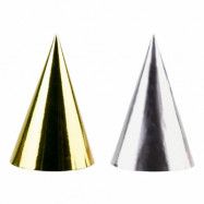 Partyhattar Golden Wishes - 4-pack