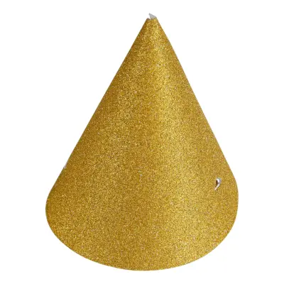 Partyhattar Mini Guld - 4-pack