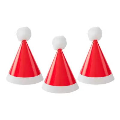 Partyhattar Tomteluvor Mini - 8-pack