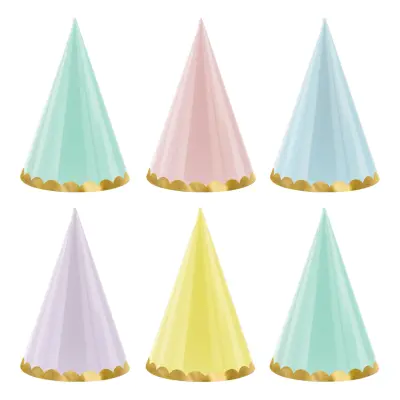 Partyhattar Yummy - 6-pack