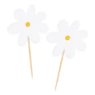 Partypicks Daisies - 12-pack