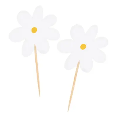 Partypicks Daisies - 12-pack