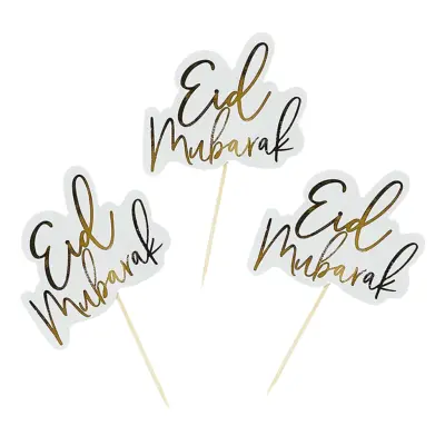 Partypicks Eid Mubarak - 12-pack