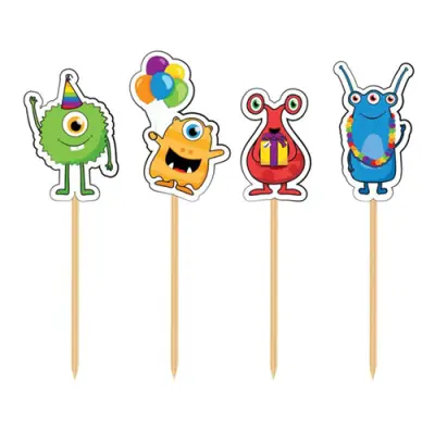 Partypicks Monster Party - 8-pack