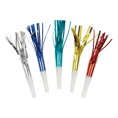 Partytutor Metallic med Fransar - 8-pack