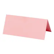 Placeringskort Ljusrosa - 20-pack