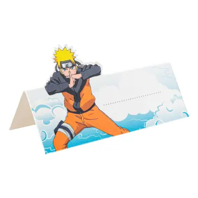 Placeringskort Naruto Shippuden - 8-pack