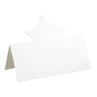Placeringskort Stjärna - 12-pack