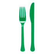 Plastbestick Grön - 24-pack