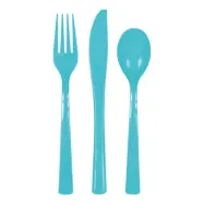 Plastbestick Turkos - 18-pack