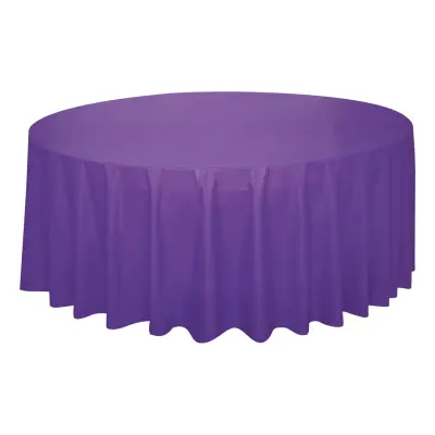 Plastduk Rund Lila