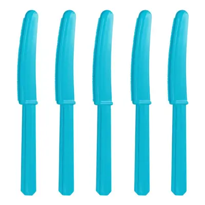 Plastknivar Turkosa - 20-pack