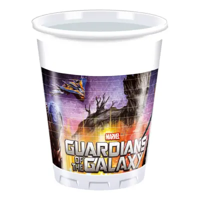 Plastmuggar Guardians of the Galaxy - 8-pack